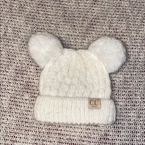 CC Kids cold weather Pom Pom knit hat